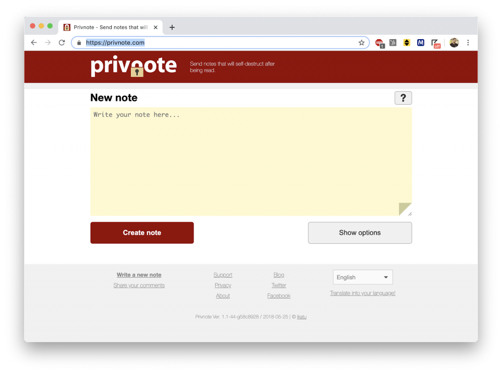 privnote